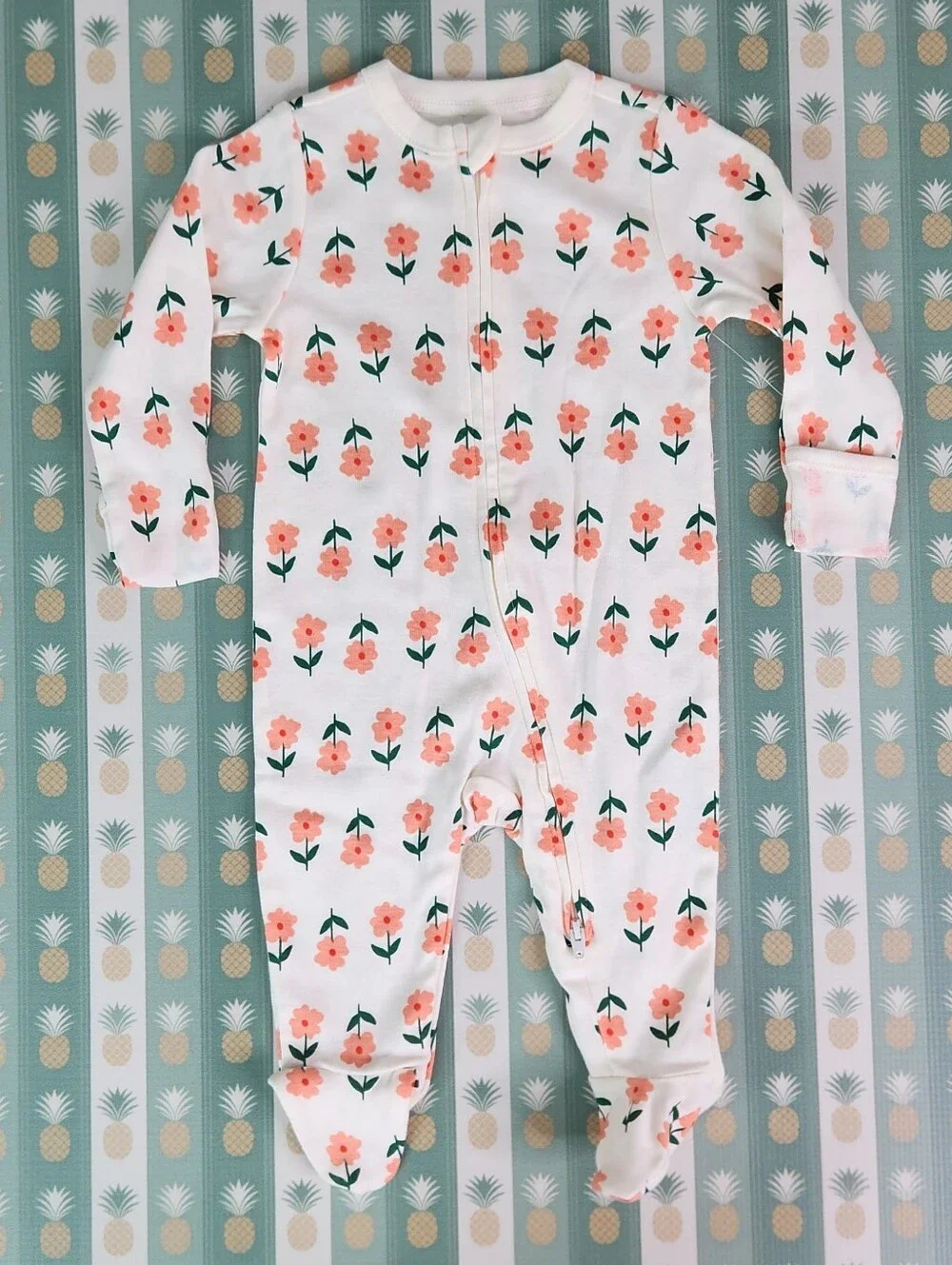 Old Navy 2-Way-Zip Sleep & Play Footed One-Piece